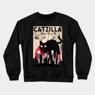 Catzilla Crewneck Sweatshirt